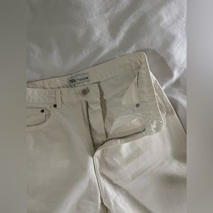 Zara white jeans